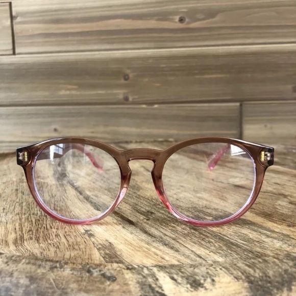 bp Accessories - BP. Nordstrom Round pink Ombré Blue Light Glasses